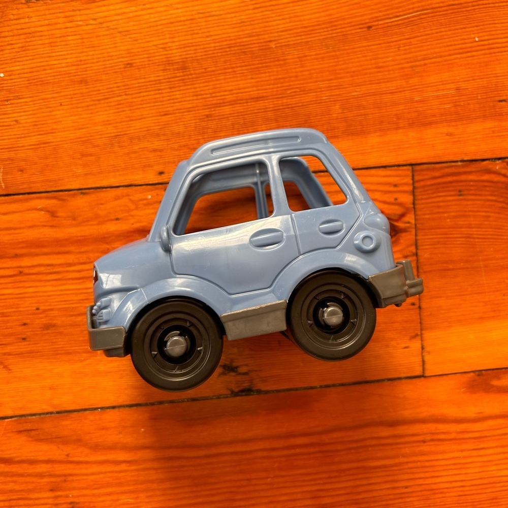 Fisher Price Little People Blue Car Minivan‎ Van Vehicle Smile! Target Run